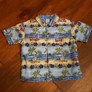 Short Sleeved Button Down Dress Shirt